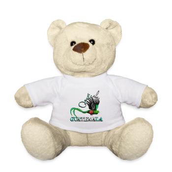 Guatemala Guatemalan Flag DNA I Gift - Teddy Bear - white - Front