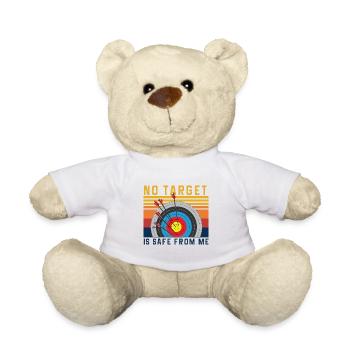 Lustiger Bogensport Spruch Bogenschießen - Teddy - Weiß - Vorne