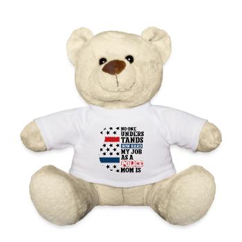 Polizei Polizist Polizeibeamte - Teddy - Weiß - Vorne