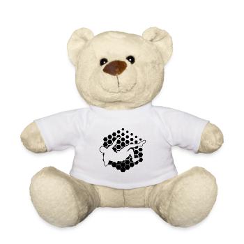 Escalade de bloc hommes Escalade de bloc femmes - Nounours - blanc - Devant