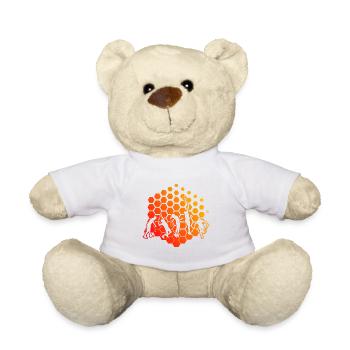 Tennis Jouer Tennis Hommes Femmes Jeux De Tennis - Nounours - blanc - Devant