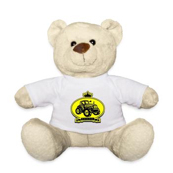 Tracteur Farmer Silhouette Trekker - Nounours - blanc - Devant