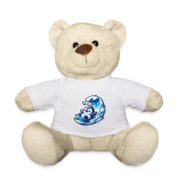 Pingouins mignons Petit pingouin Petit pingouin - Nounours - blanc - Devant