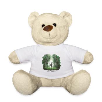 Yoga is my Therapy – Yoga & Meditation Wald - Teddy - Weiß - Vorne