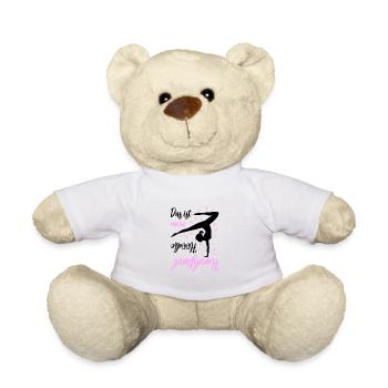 Das Ist Mein Handstand Hoodie - Teddy - Weiß - Vorne