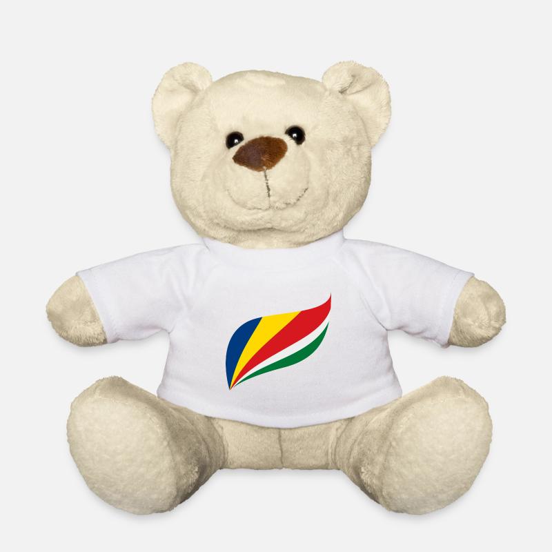 Seychellen Flagge - Teddy - Weiß