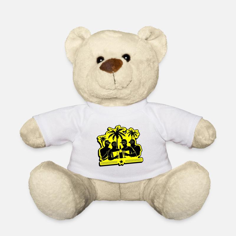 Party Team Urlaub - Teddy - Weiß