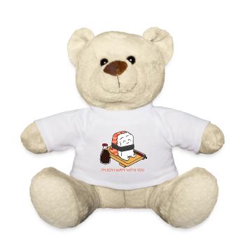 Soy Happy Sushi - Teddy Bear - white - Front