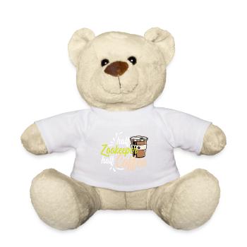 Cadeau holiker de café semi-café - Nounours - blanc - Devant