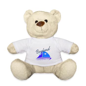 Bowhand Crew auf Segelboot Segler Boot Vorschote - Teddy - Weiß - Vorne