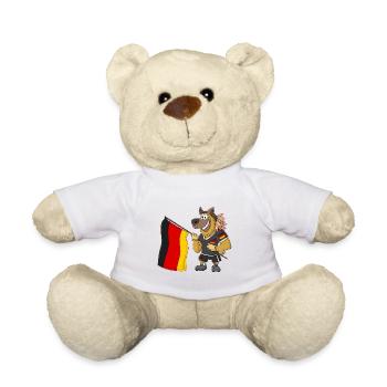 Echter Deutscher Fan Hund - Teddy - Weiß - Vorne
