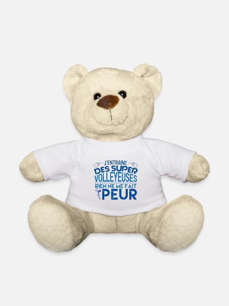 coach Volleyball Entraineur coach Volleyball !!!!! - Nounours - blanc