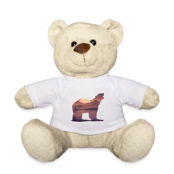 Bear - Teddy Bear - white - Front