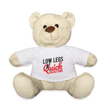 Tennisplatz Spruch Für Tennis - Teddy - Weiß - Vorne