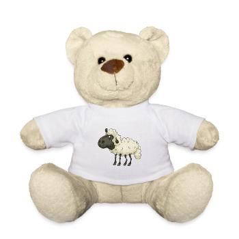 Sheep - Teddy Bear - white - Front