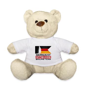 Sailing Yacht Offshore Team Sailors - Teddy Bear - white - Front