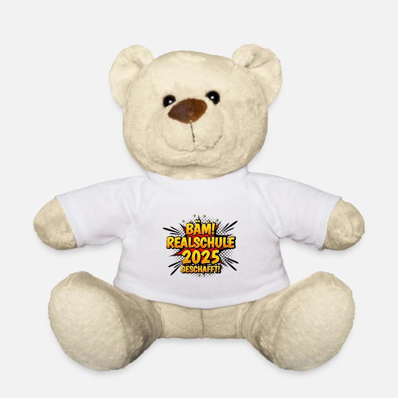 Realschule Geschafft 2025 - Teddy - Weiß