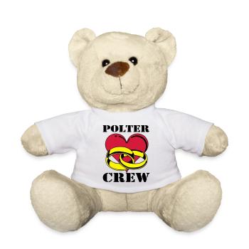 Junggesellenabschied , Polter Crew , JGA (25) - Teddy - Weiß - Vorne