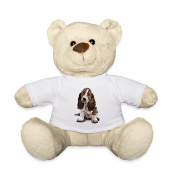 Basset-Hound - Teddy - Weiß - Vorne