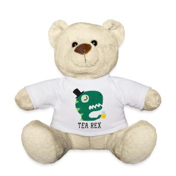 Tea Rex - Funny Dino - T-Rex - Teddy - Weiß - Vorne