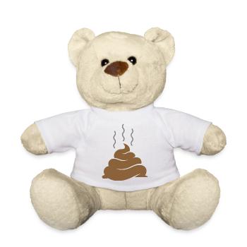 Un tas de merde - Nounours - blanc - Devant