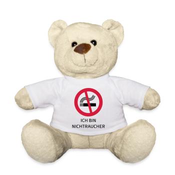 Non-fumeurs - Nounours - blanc - Devant