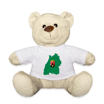 Rhineland-Palatinate Bikers - Teddy Bear - white - Front