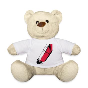 Yacht - Teddy Bear - white - Front