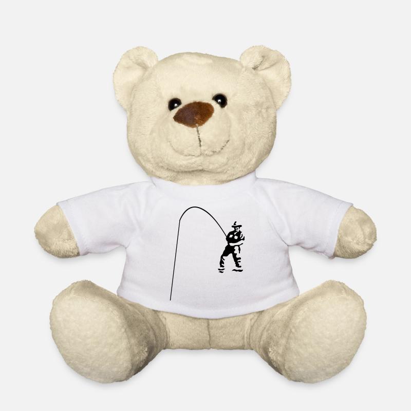 Angler - Teddy - Weiß
