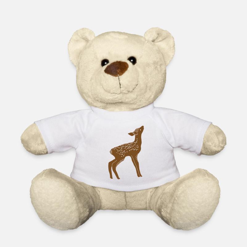 Reh - Teddy - Weiß