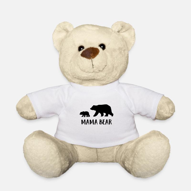 Neu Mama Bear - Teddy - Weiß