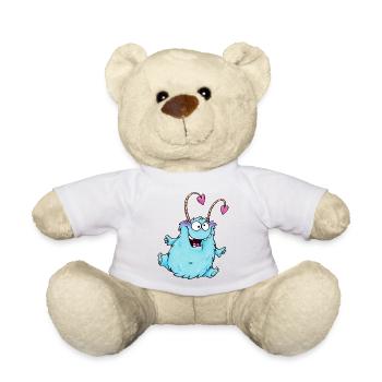 cuddly monster - Teddy - Weiß - Vorne