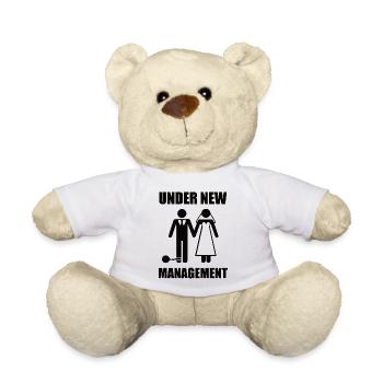 Hochzeit - Teddy - Weiß - Vorne