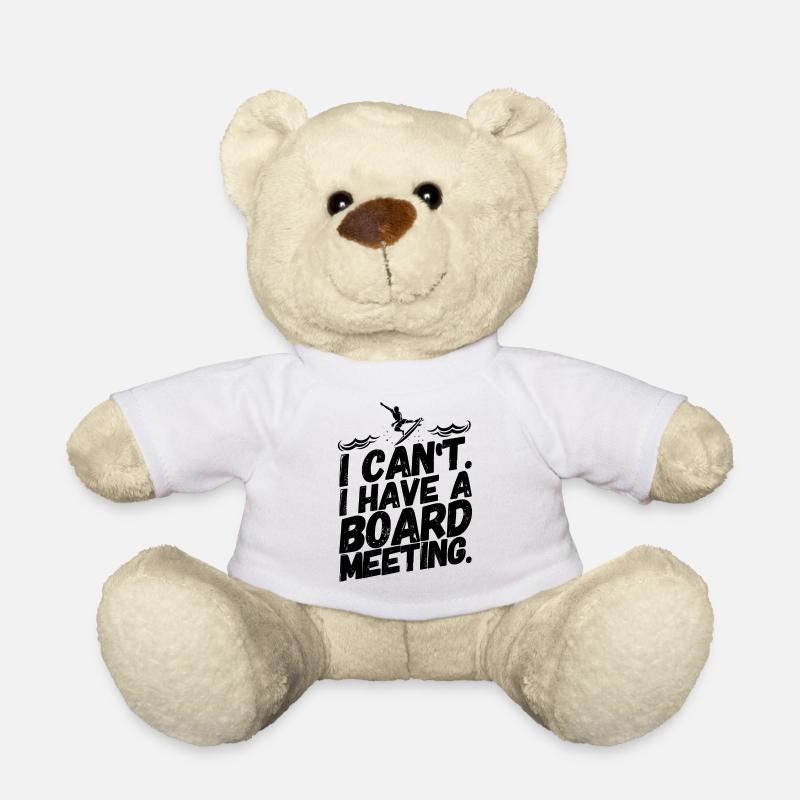 Surfen Surfer Surf Lustig Sprüche - Teddy - Weiß