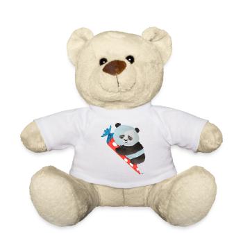 Panda bear panda bear school bag school enrollment gift - Teddy Bear - white - Front