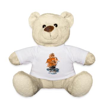Segelschiff - Teddy - Weiß - Vorne