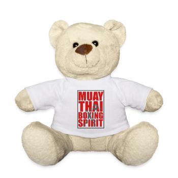 Muay thai - Nounours - blanc - Devant