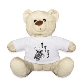 Explore Dream Discover - Teddy Bear - white - Front