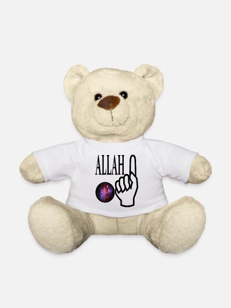 God gives it to Allah - Teddy Bear - white