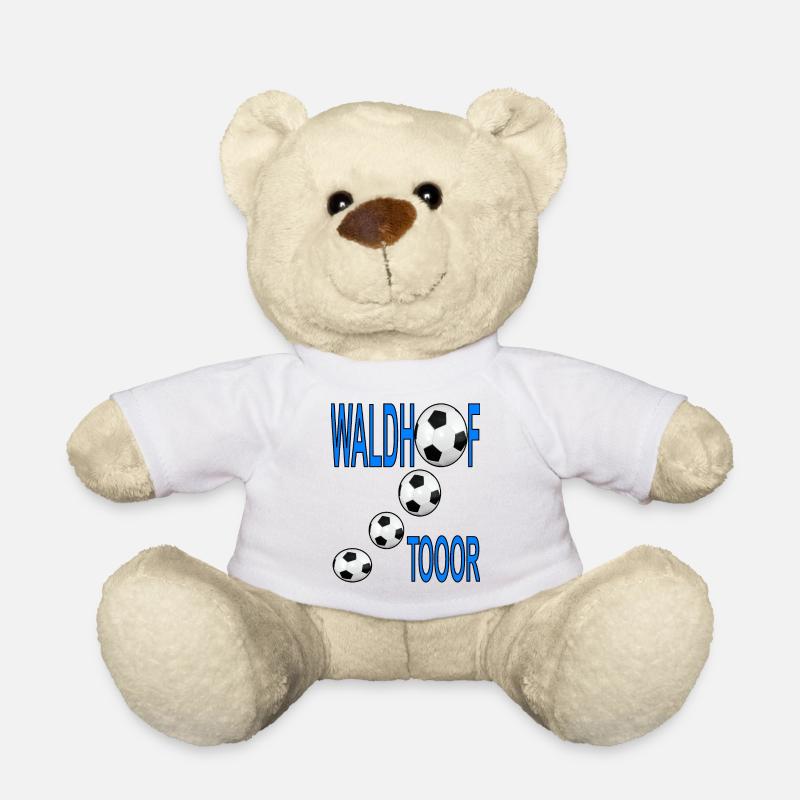 Fussball Waldhof Mannheim - Teddy - Weiß