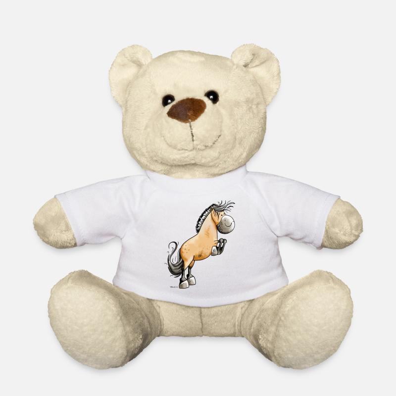 Lustiger Norweger - Teddy - Weiß