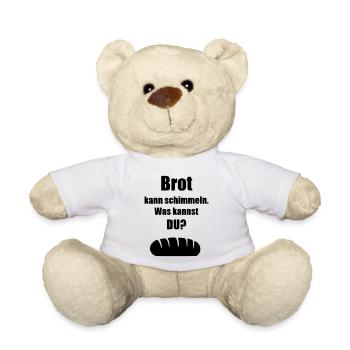 Lustige Sprüche - Teddy - Weiß - Vorne