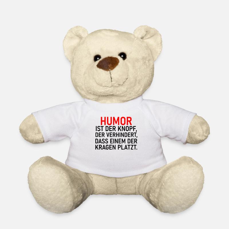 Humor - Teddy - Weiß