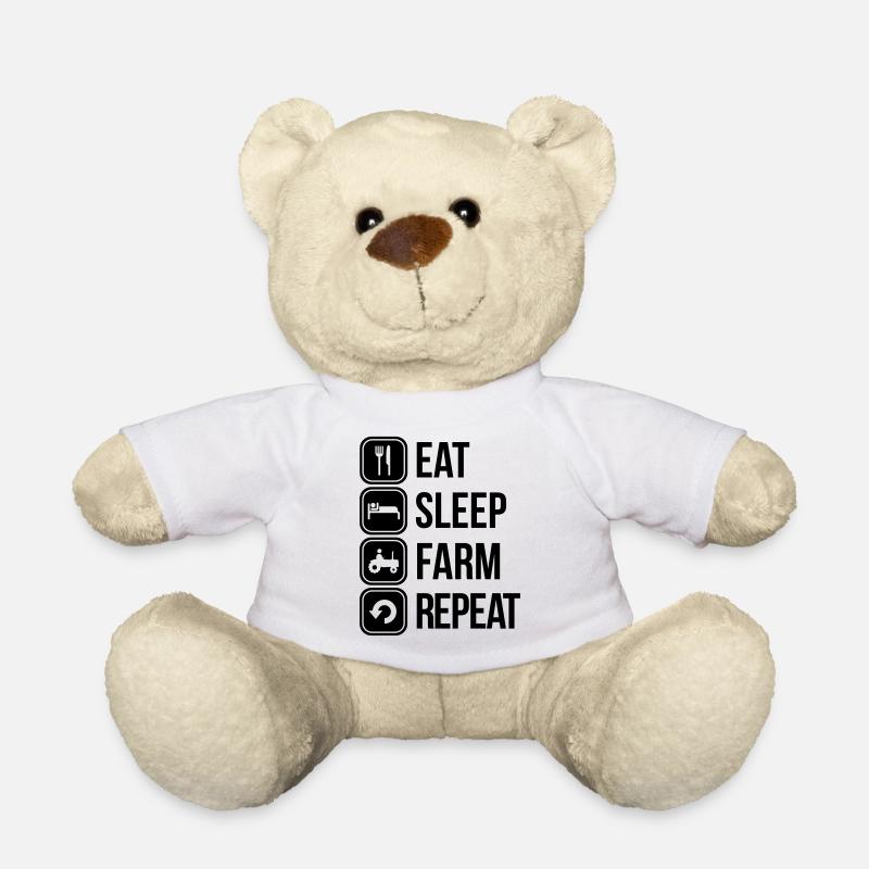farm - Teddy Bear - white