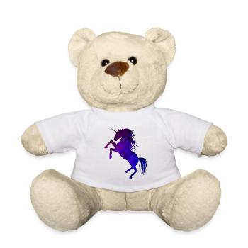 Galaxie licorne - Nounours - blanc - Devant