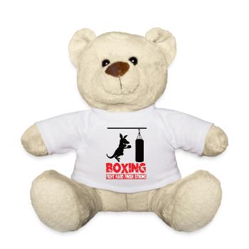 boxe - Nounours - blanc - Devant