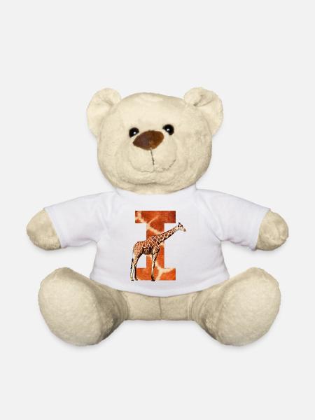 giraffe i - Teddy - Weiß