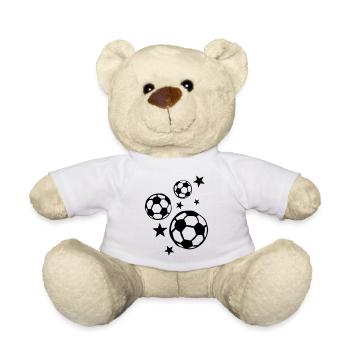 Fußball Fußball Sport stern - Teddy - Weiß - Vorne