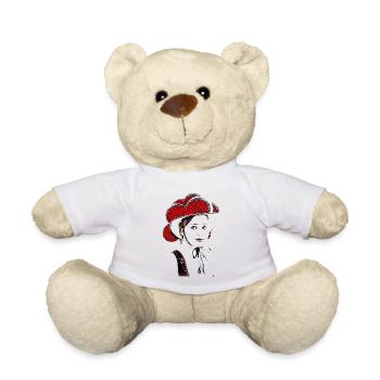 Schwarzwaldmaedel - Teddy - Weiß - Vorne