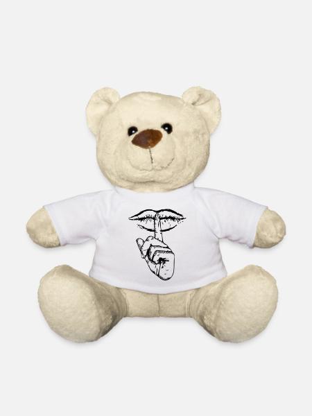 Mouth Shut - Nounours - blanc